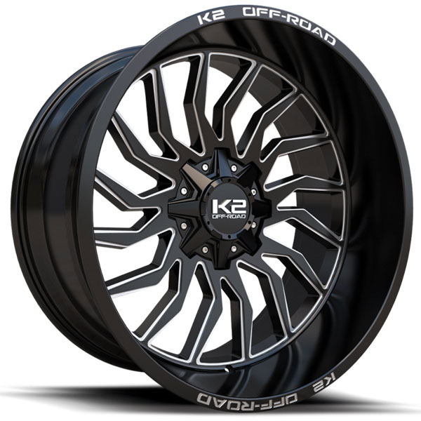K2 OffRoad K21 Monarch Gloss Black with Milled Spokes