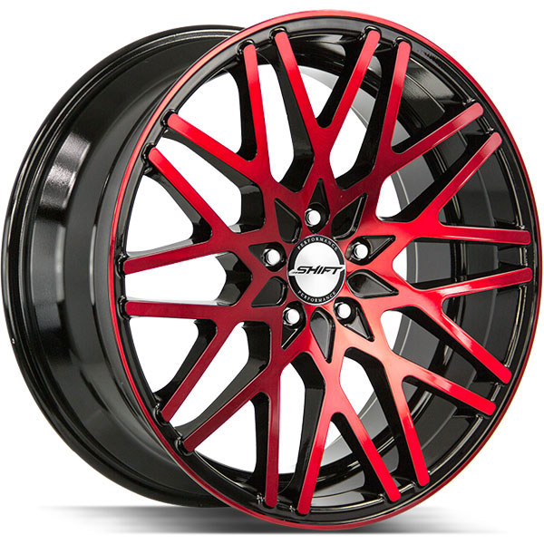 Shift Formula Gloss Black with Machined Red