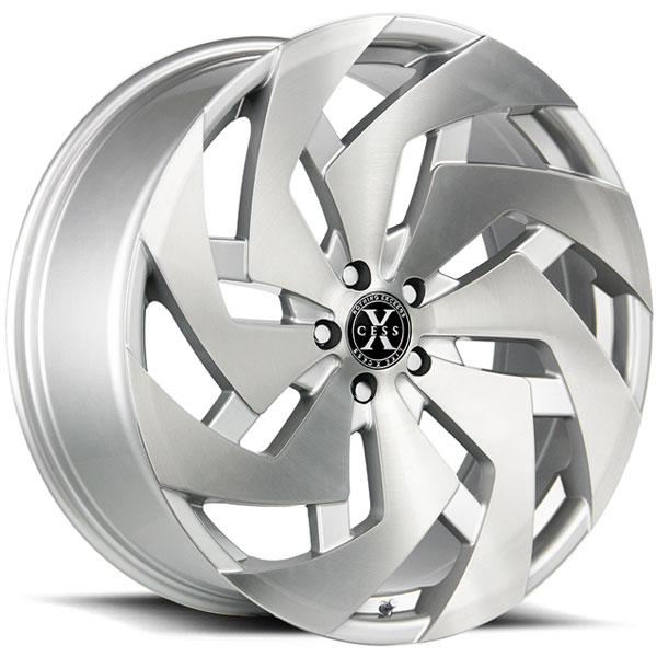 Xcess X04 Brushed Silver with Machined Face